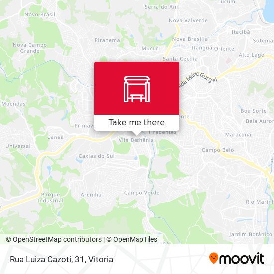 Rua Luiza Cazoti, 31 map
