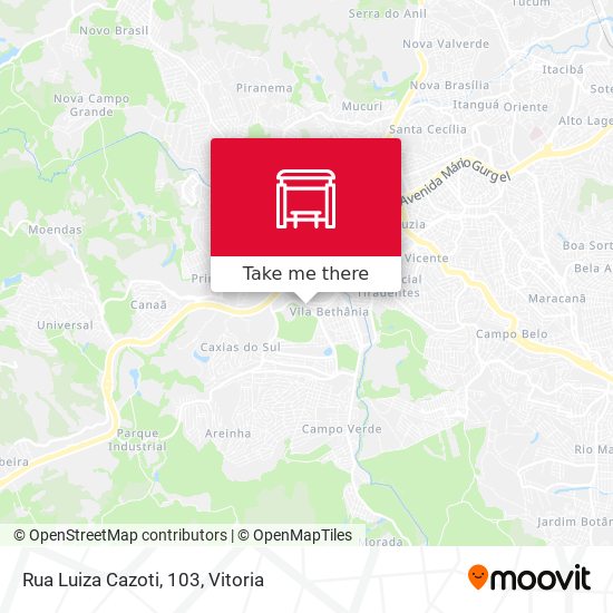 Rua Luiza Cazoti, 103 map