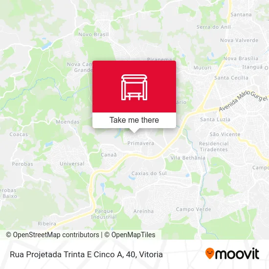 Rua Projetada Trinta E Cinco A, 40 map