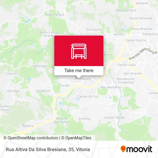 Rua Altiva Da Silva Bresiane, 35 map