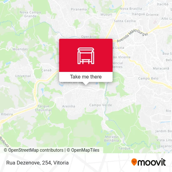 Rua Dezenove, 254 map