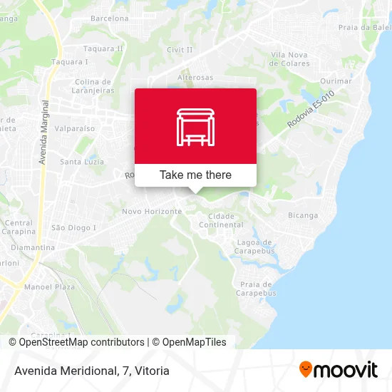 Avenida Meridional, 7 map