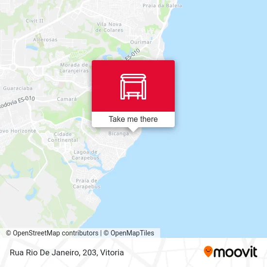 Rua Rio De Janeiro, 203 map