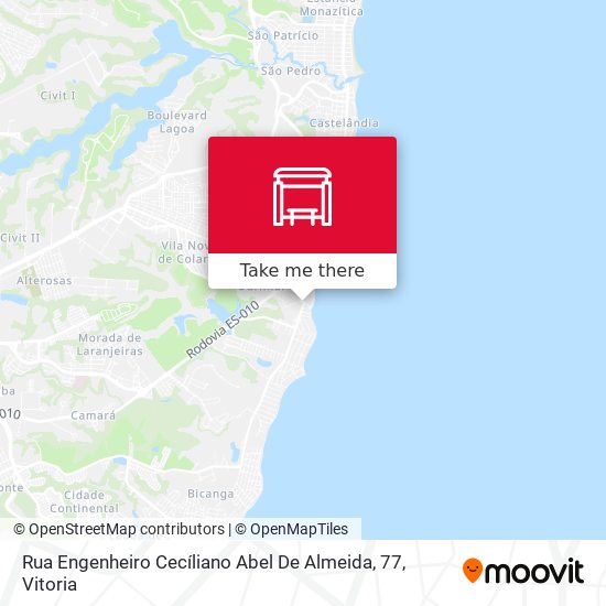 Rua Engenheiro Cecíliano Abel De Almeida, 77 map