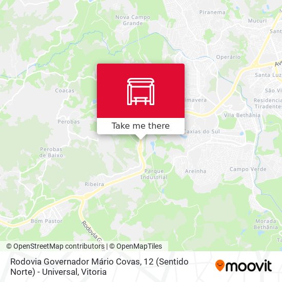Rodovia Governador Mário Covas, 12 (Sentido Norte) - Universal map