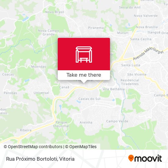 Rua Próximo Bortoloti map