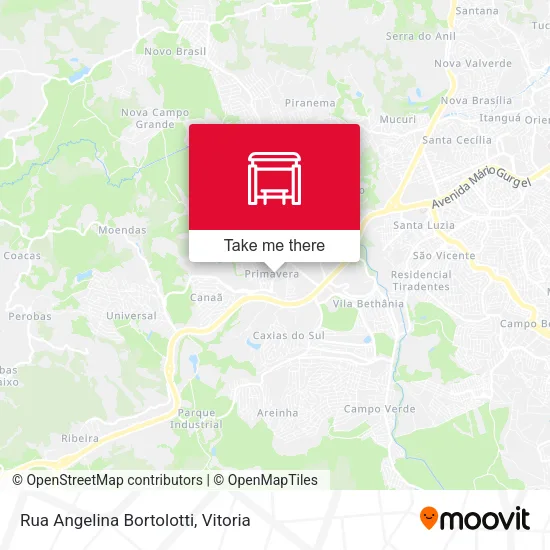 Rua Angelina Bortolotti map