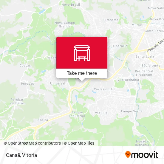 Canaã map