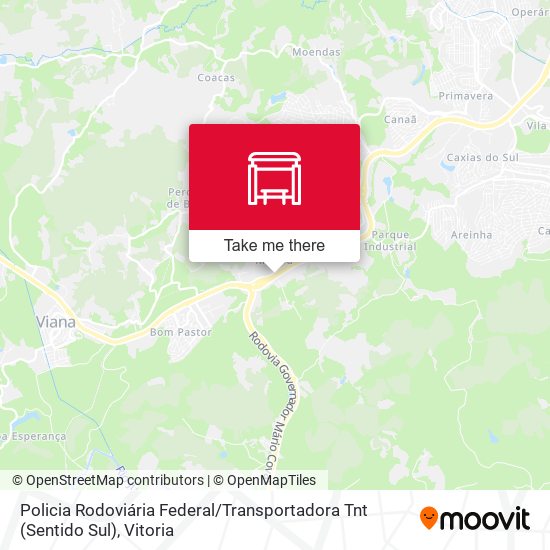 Policia Rodoviária Federal / Transportadora Tnt (Sentido Sul) map
