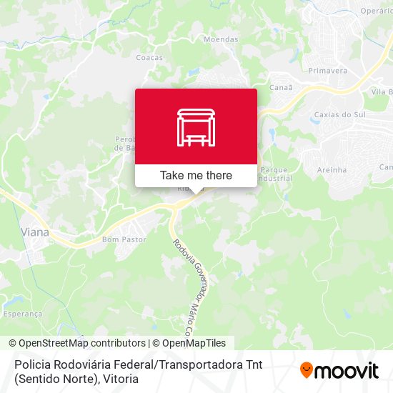 Policia Rodoviária Federal / Transportadora Tnt (Sentido Norte) map