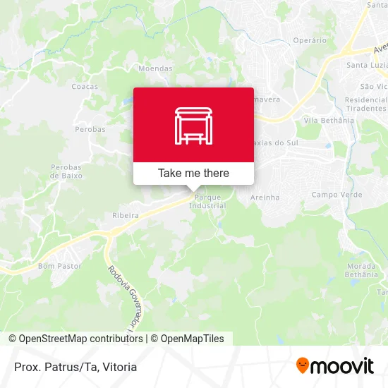 Prox. Patrus/Ta map