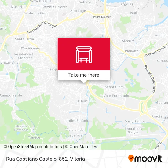 Rua Cassiano Castelo, 852 map