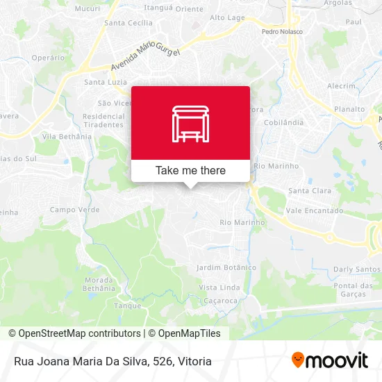 Rua Joana Maria Da Silva, 526 map