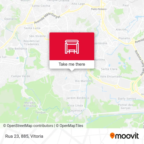 Rua 23, 885 map