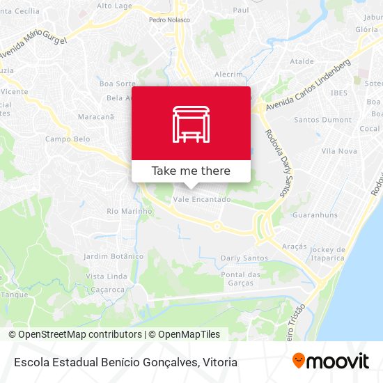 Escola Estadual Benício Gonçalves map