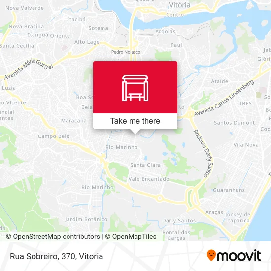 Rua Sobreiro, 370 map