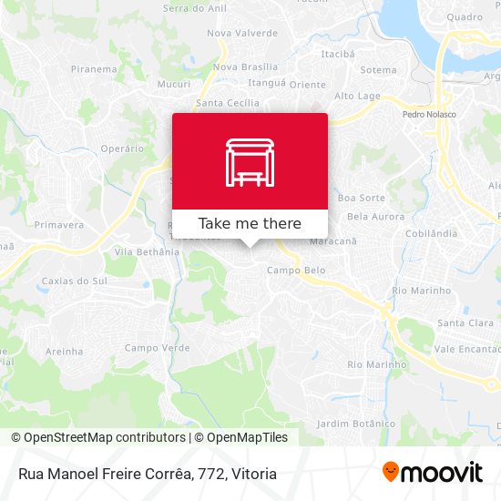 Rua Manoel Freire Corrêa, 772 map