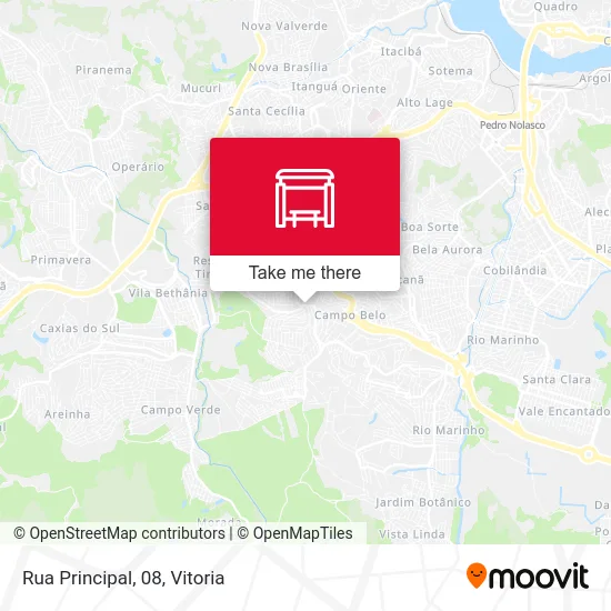 Rua Principal, 08 map