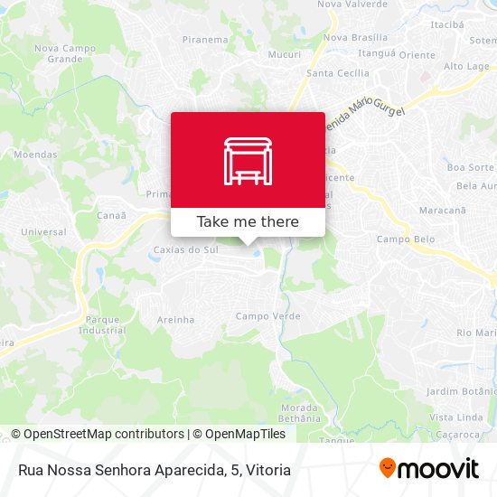 Rua Nossa Senhora Aparecida, 5 map