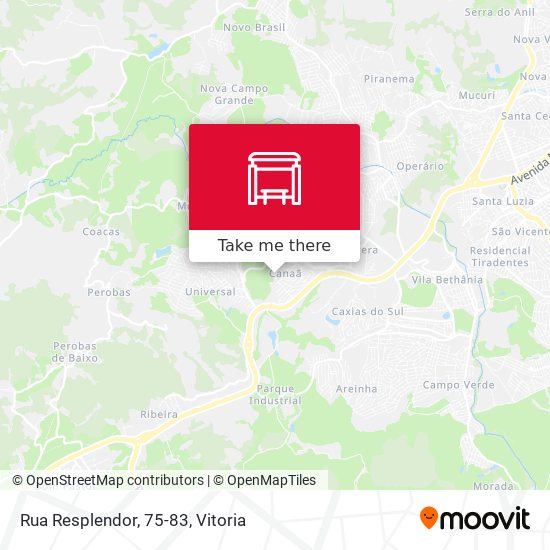 Rua Resplendor, 75-83 map