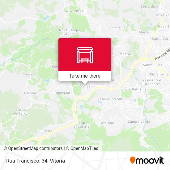 Rua Francisco, 34 map