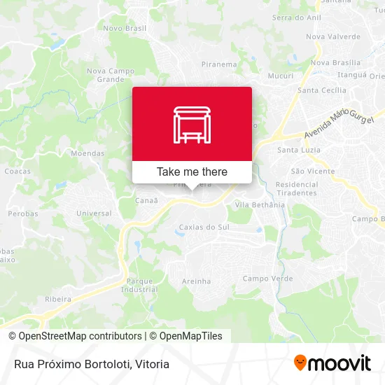 Rua Próximo Bortoloti map