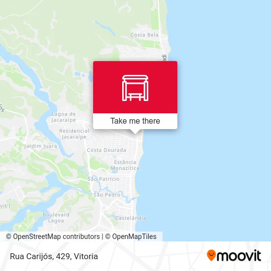 Rua Carijós, 429 map