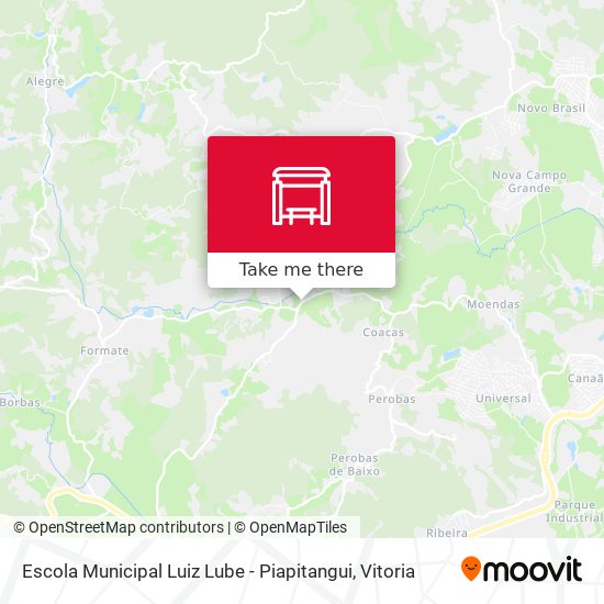 Escola Municipal Luiz Lube - Piapitangui map
