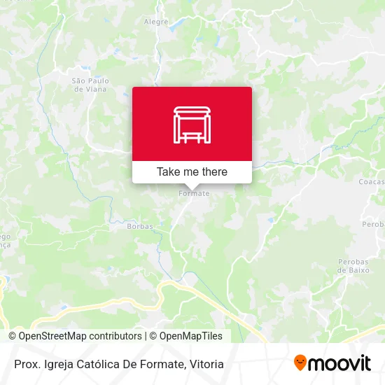 Prox. Igreja Católica De Formate map