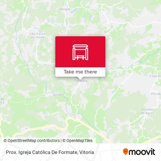 Prox. Igreja Católica De Formate map