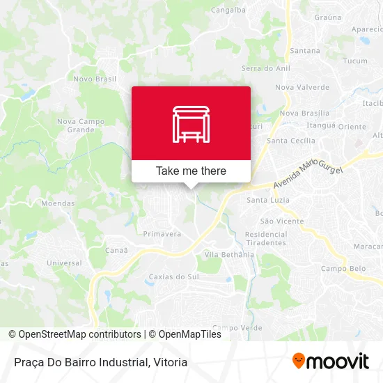 Praça Do Bairro Industrial map