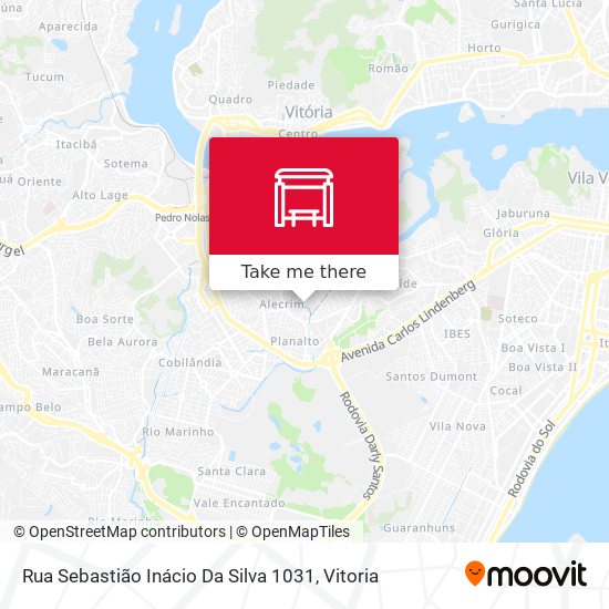 Rua Sebastião Inácio Da Silva 1031 map