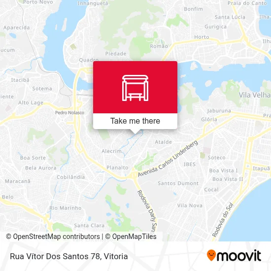 Rua Vítor Dos Santos 78 map