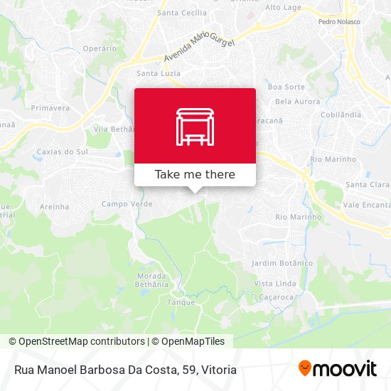 Rua Manoel Barbosa Da Costa, 59 map