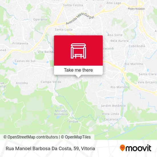 Rua Manoel Barbosa Da Costa, 59 map