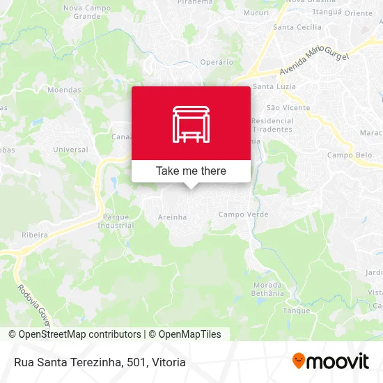 Rua Santa Terezinha, 501 map