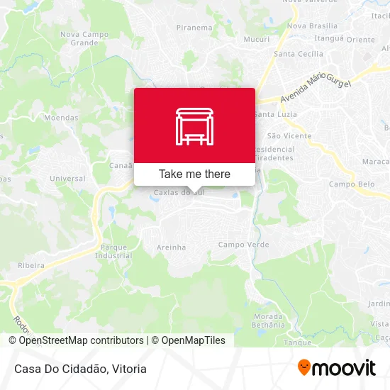 Casa Do Cidadão map