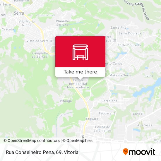Rua Conselheiro Pena, 69 map