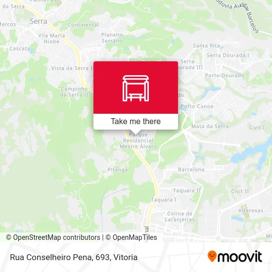 Rua Conselheiro Pena, 693 map