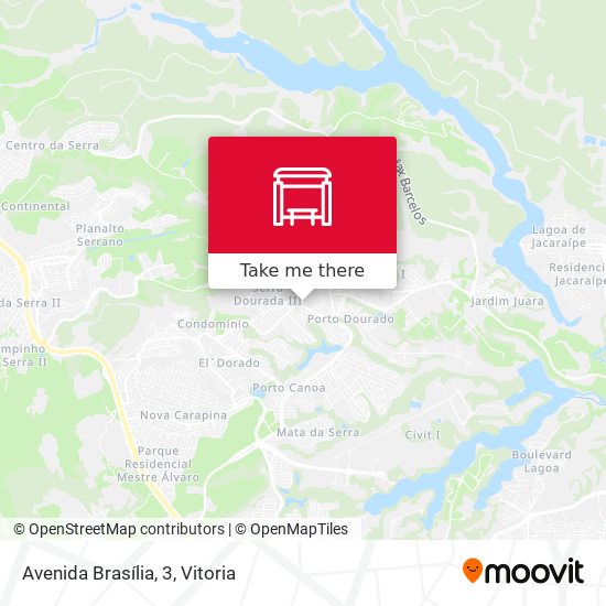 Avenida Brasília, 3 map