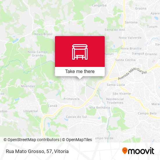 Rua Mato Grosso, 57 map