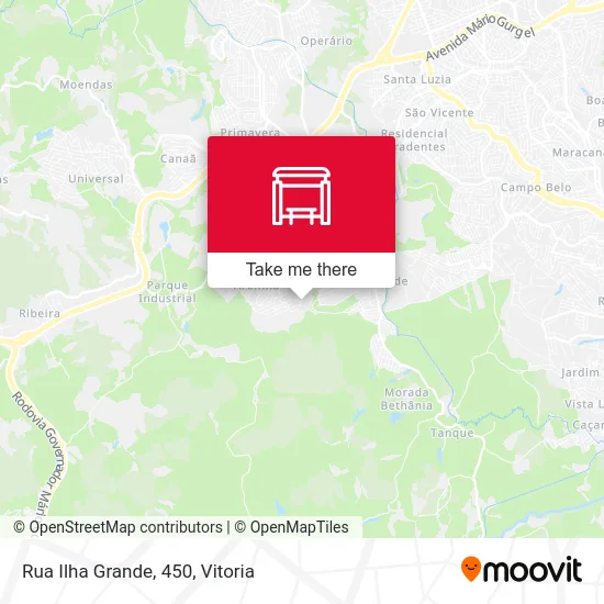 Rua Ilha Grande, 450 map