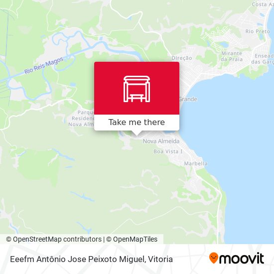 Eeefm Antônio Jose Peixoto Miguel map