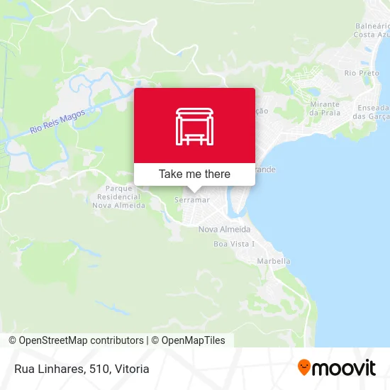 Rua Linhares, 510 map