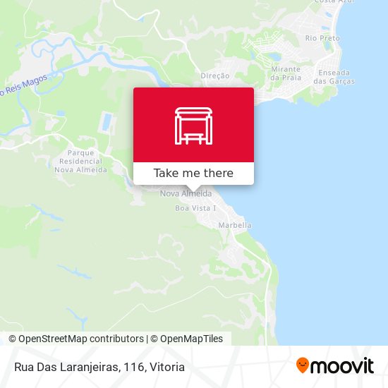 Rua Das Laranjeiras, 116 map