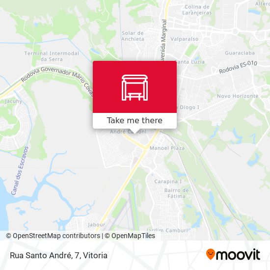 Rua Santo André, 7 map