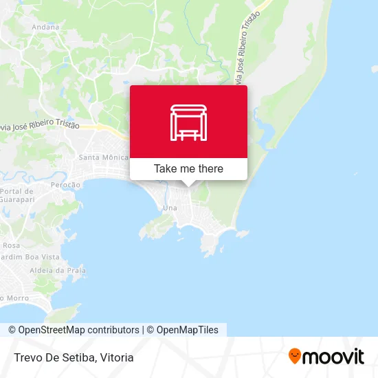Trevo De Setiba map