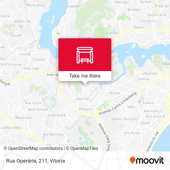 Rua Operária, 211 map