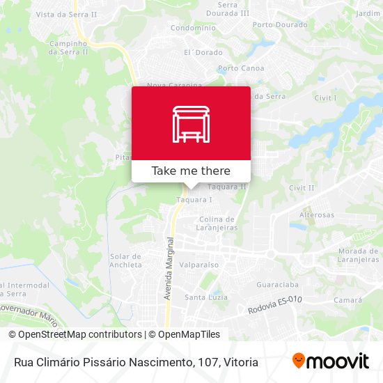 Rua Climário Pissário Nascimento, 107 map