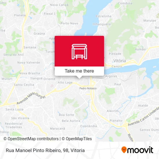 Rua Manoel Pinto Ribeiro, 98 map